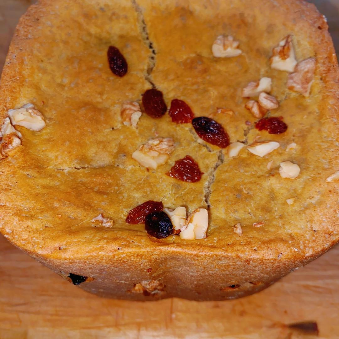 杂粮坚果面包（面包机）的做法