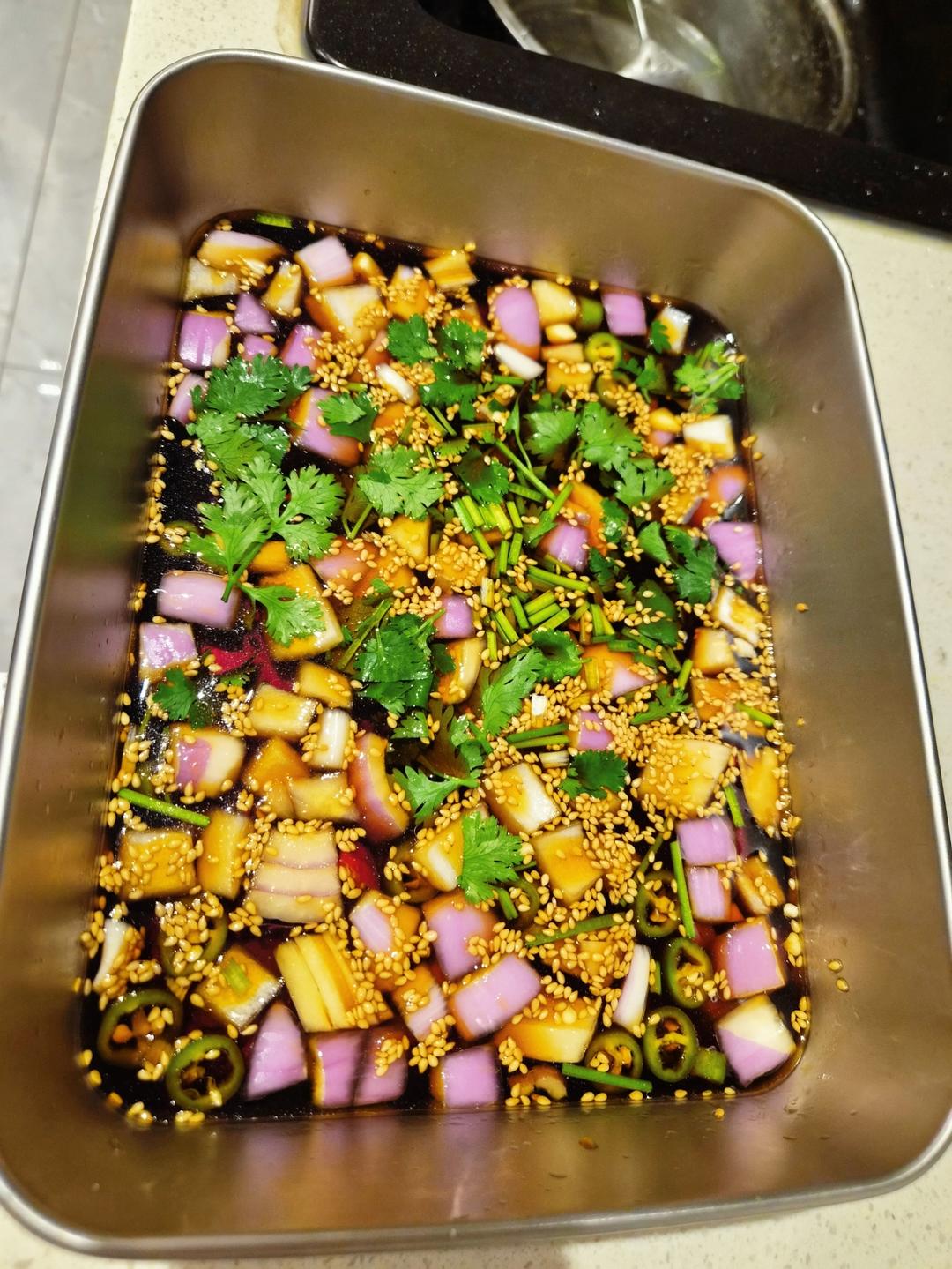 韩式甜辣溏心卤蛋