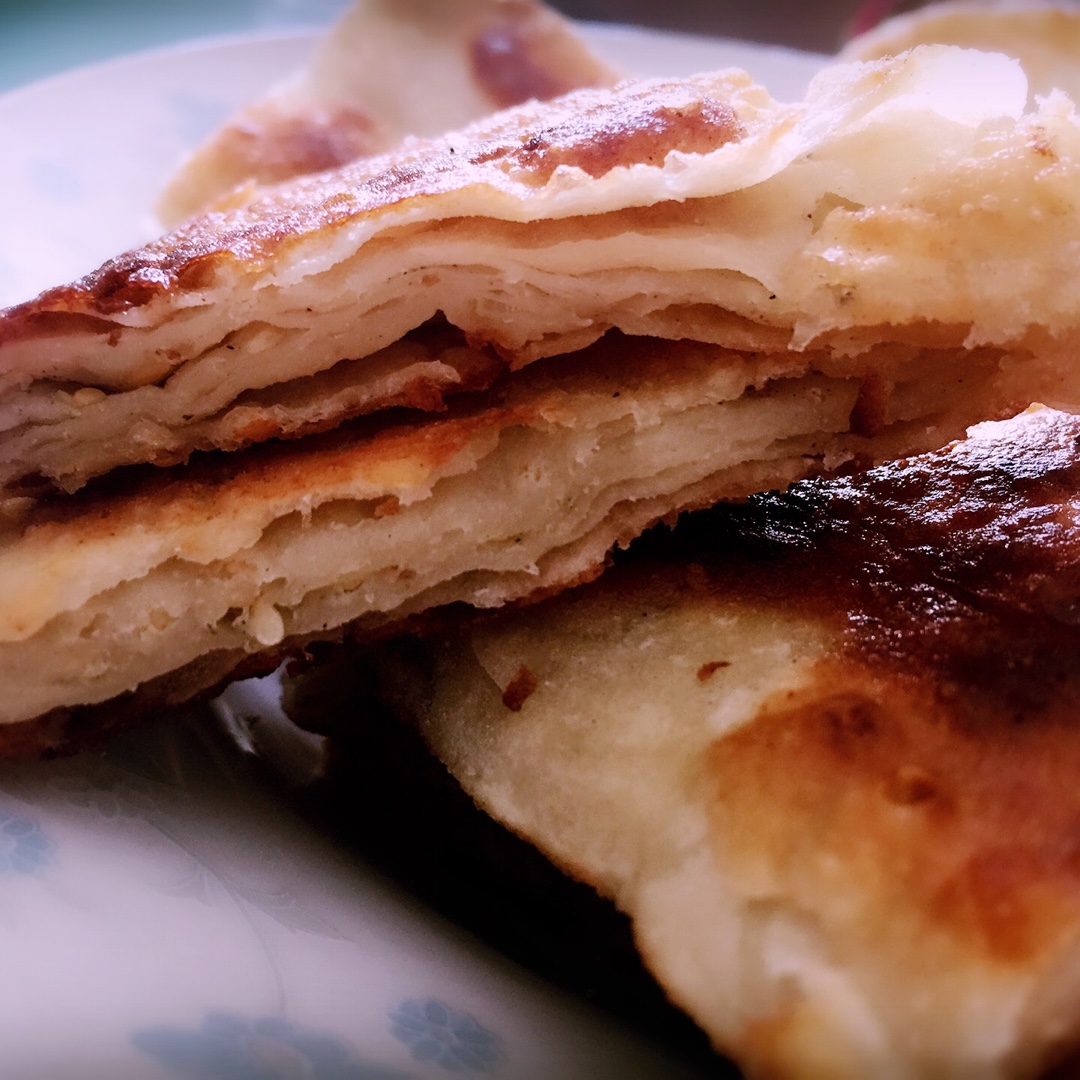 铁锤大娘做的千层三角饼