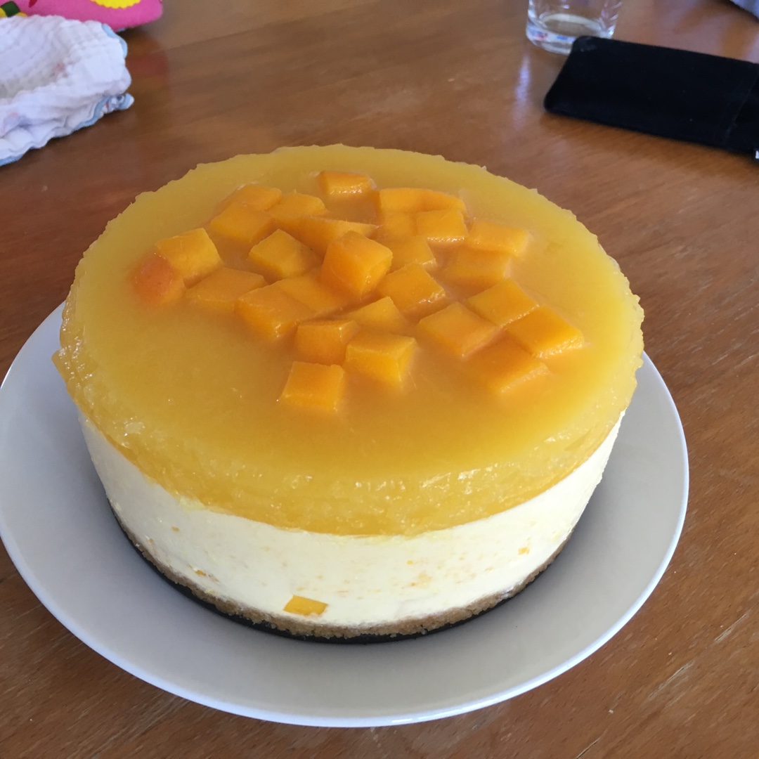 芒果纯酸奶慕斯