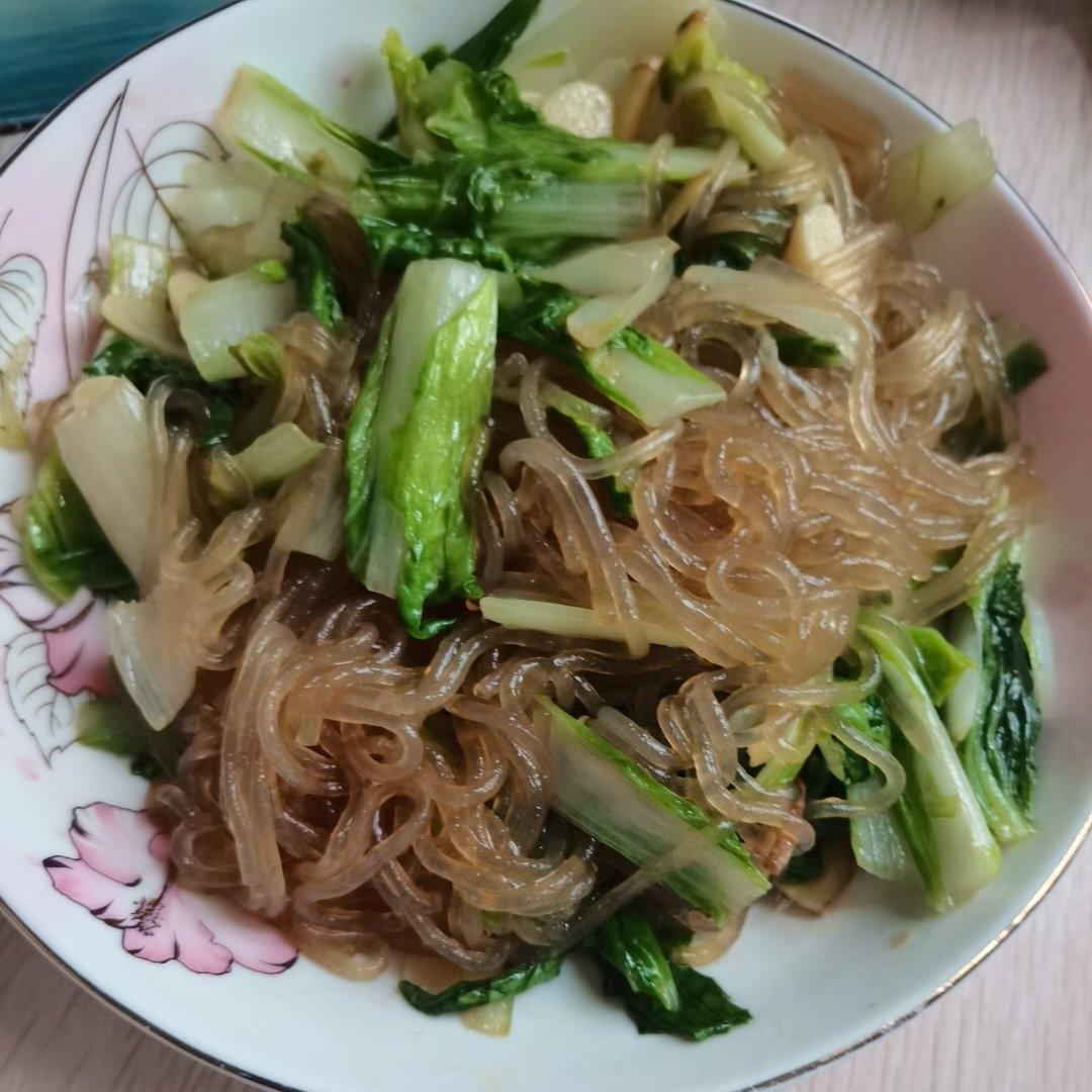 超级下饭❤️粉条炒小白菜