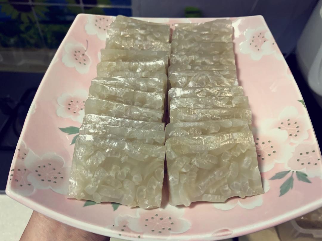 水晶肉皮冻