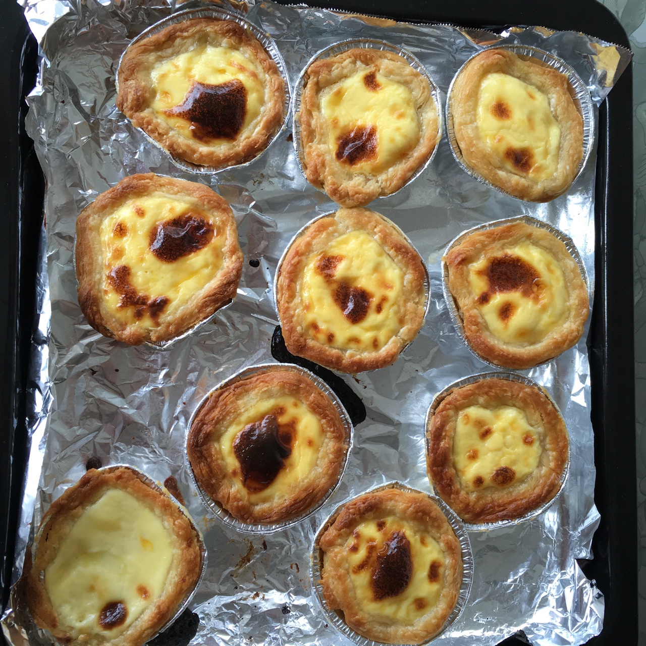 超完美味道超正的蛋挞配方，比KFC的还要嫩还要香~做过最好吃的蛋挞配方