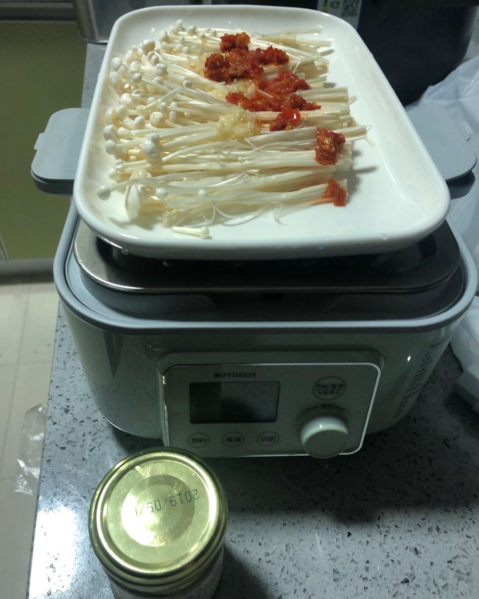 【12月北鼎蒸炖锅食谱】金针菇豆腐