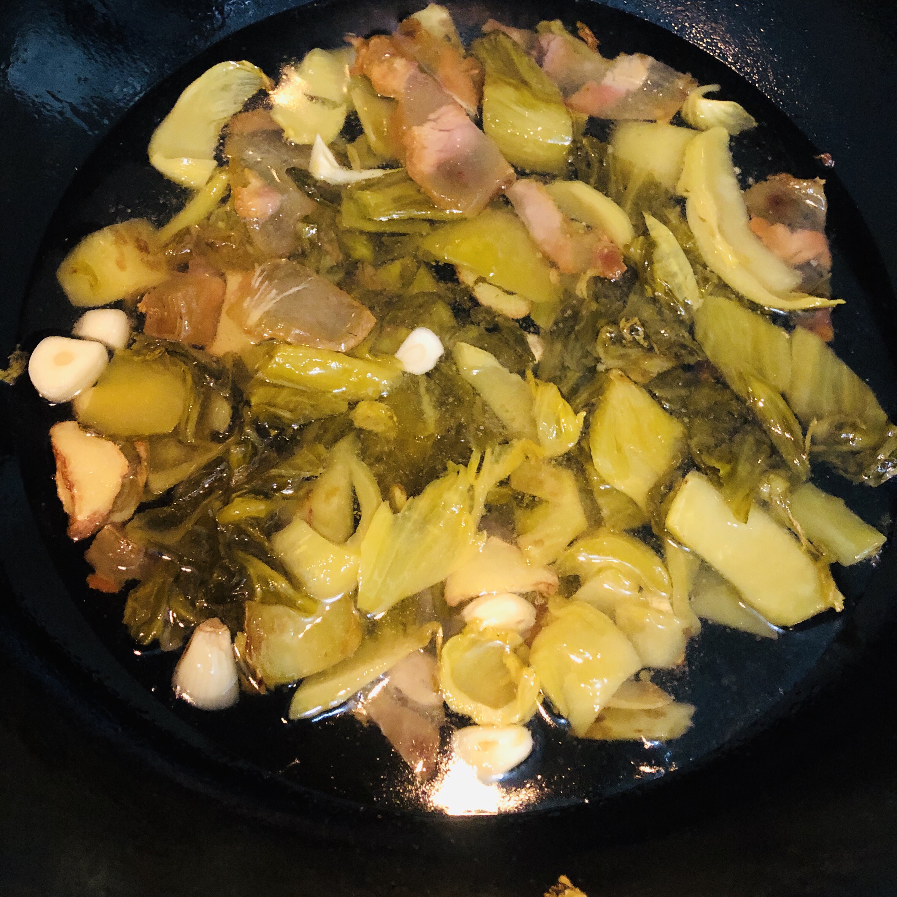 酸菜炖豆腐的做法