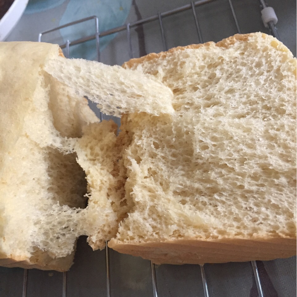 夺命软吐司(๑´ڡ`๑)超软拉丝极速方便的一次发酵吐司
