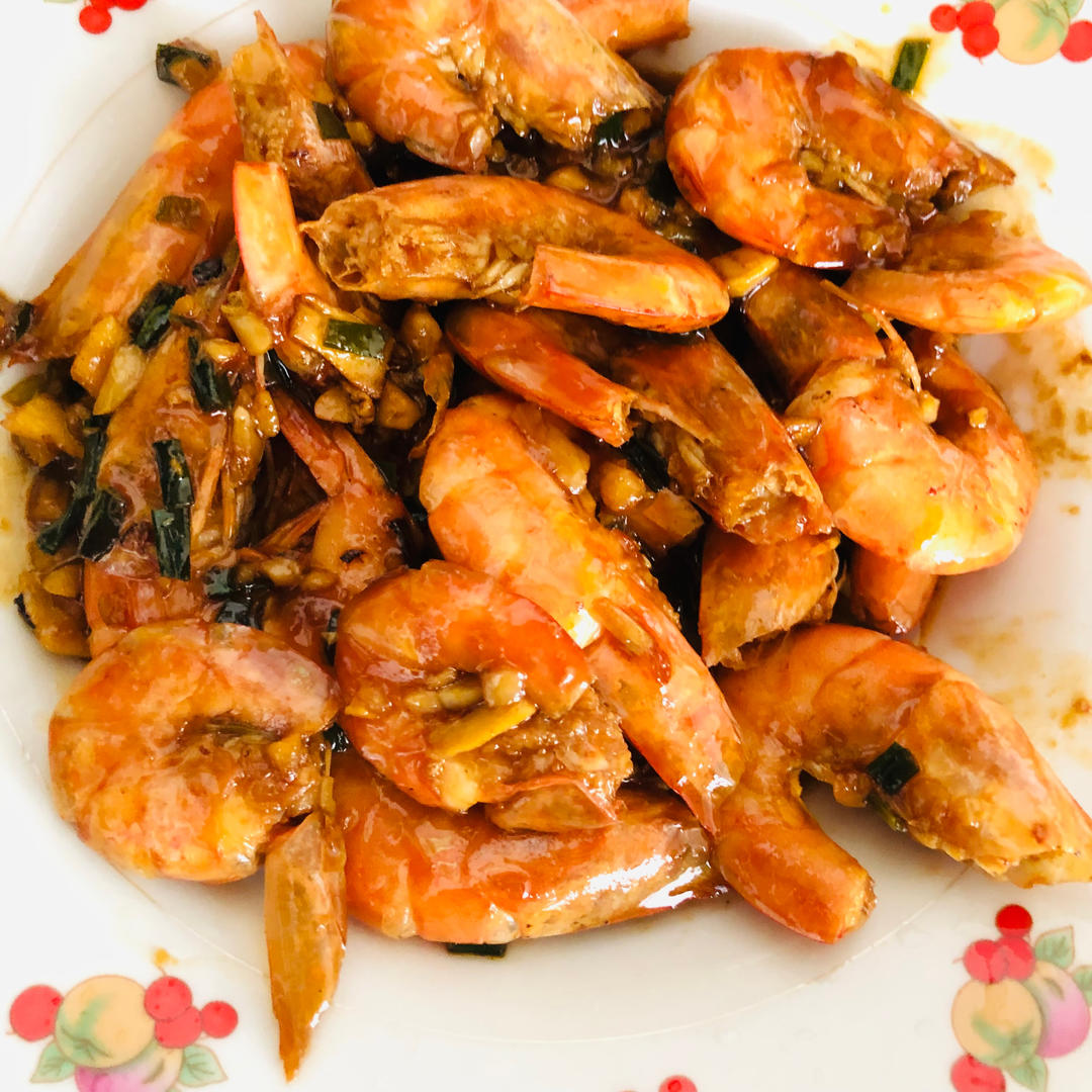 家庭版油焖大虾