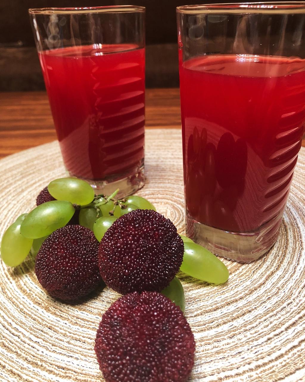 酸酸甜甜杨梅汁