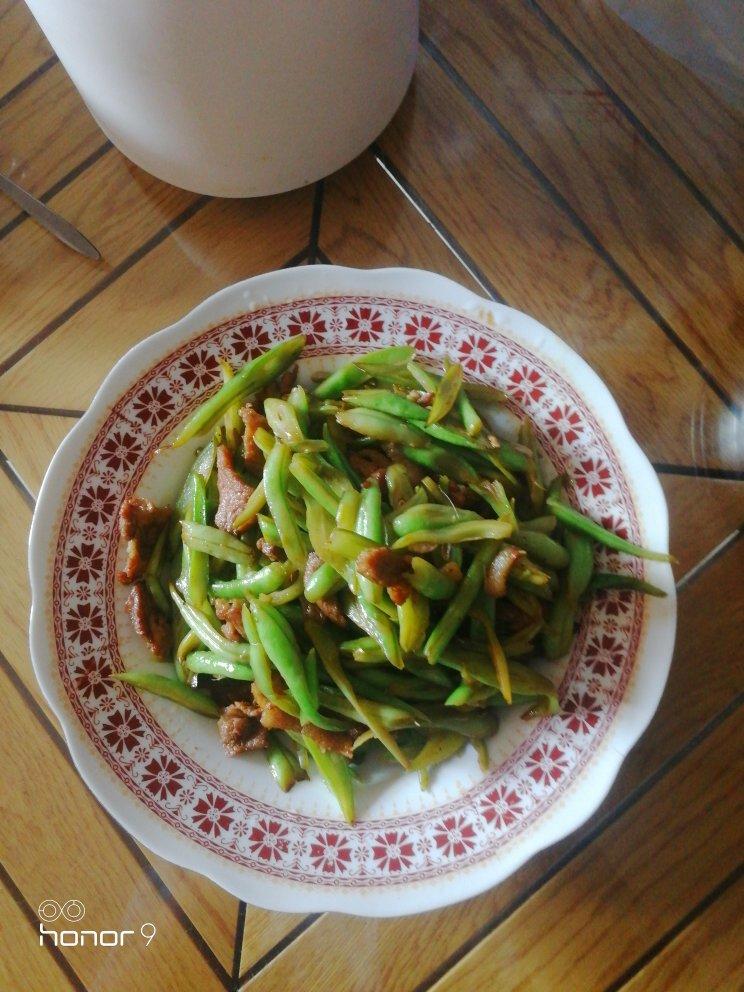 豆角丝炒肉