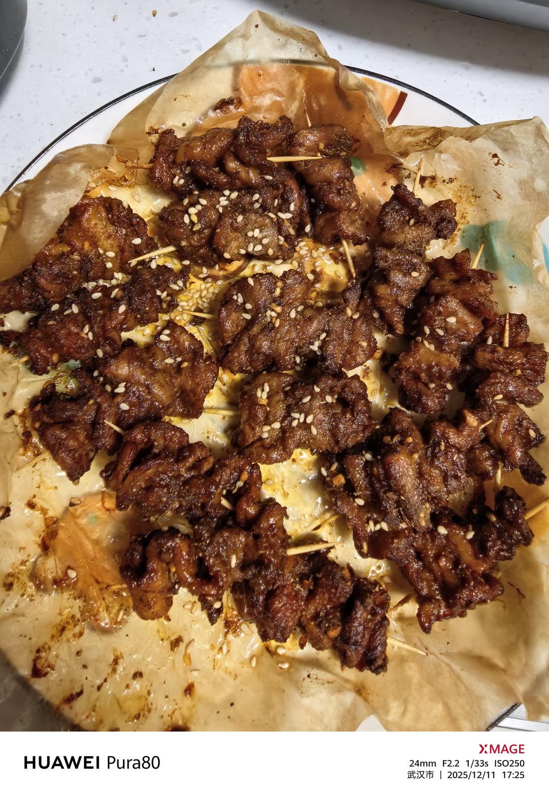 空气炸锅版！零失败～牙签肉