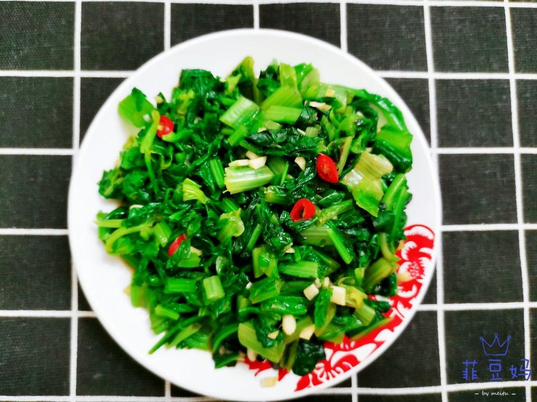 💞凉拌莴笋叶，比大鱼大肉还受欢迎哦