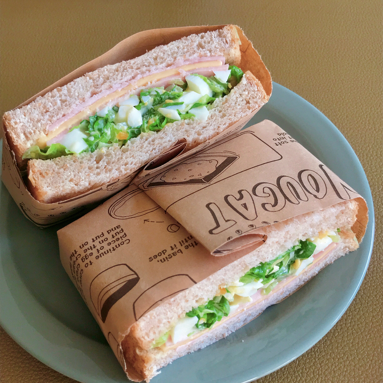 🥪鸡蛋火腿三明治