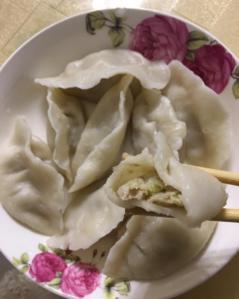 如意198911做的猪肉白菜馅饺子