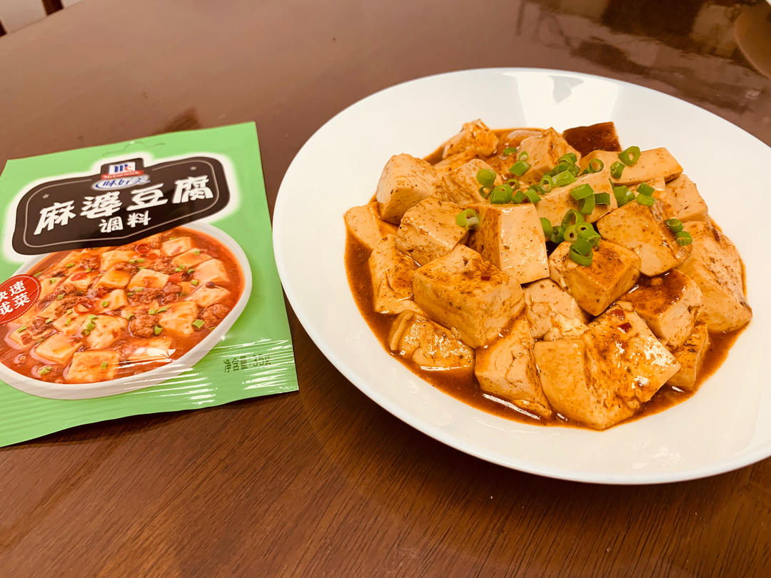 麻婆豆腐盖浇饭