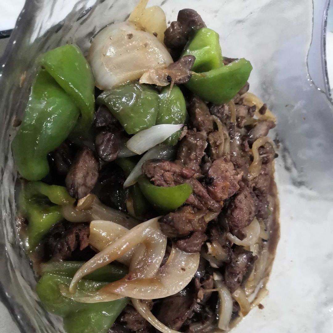 爆炒鸡肝