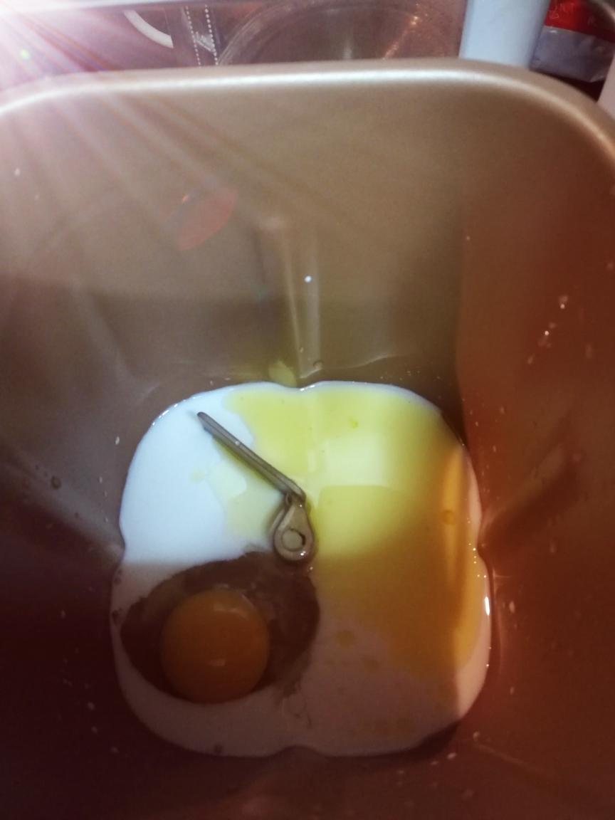 纯奶手撕吐司的做法 步骤1