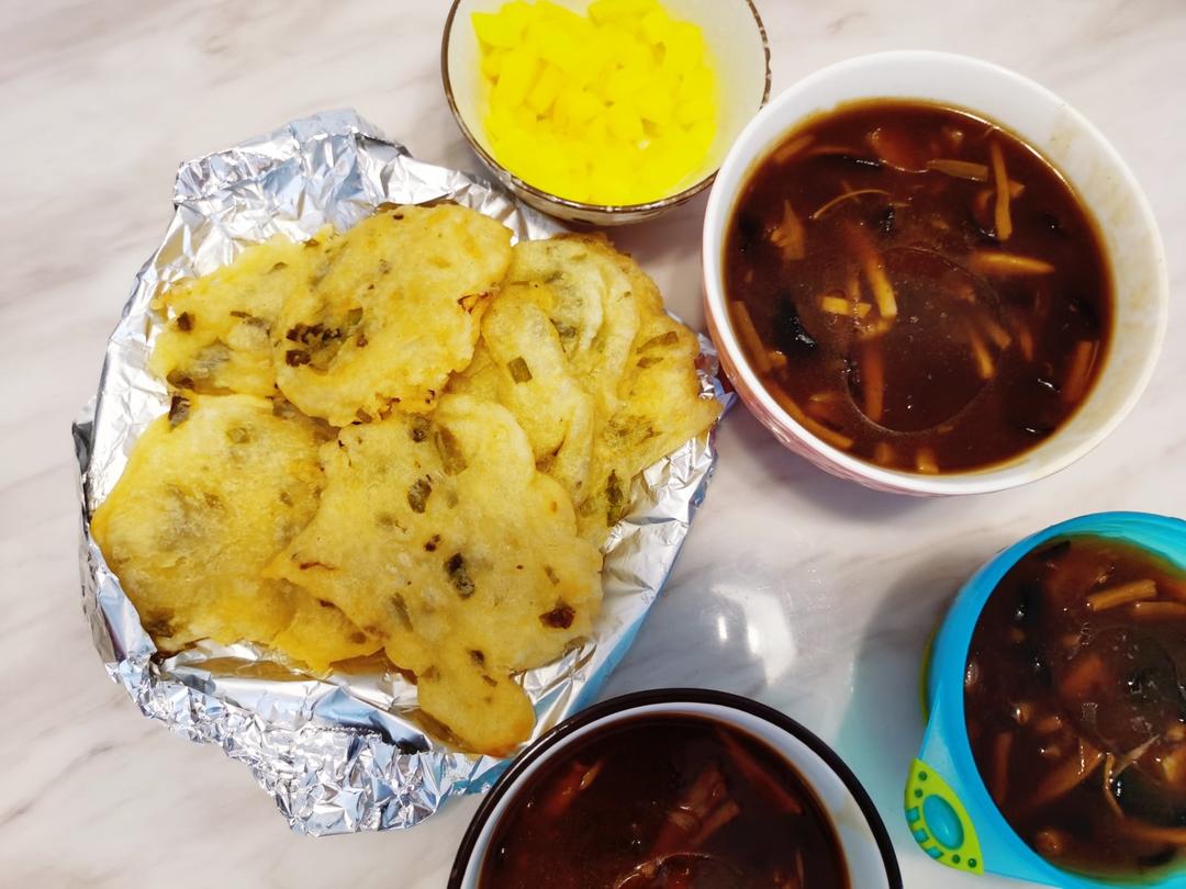姥姥家的健康炸油饼（不揉面不擀面）