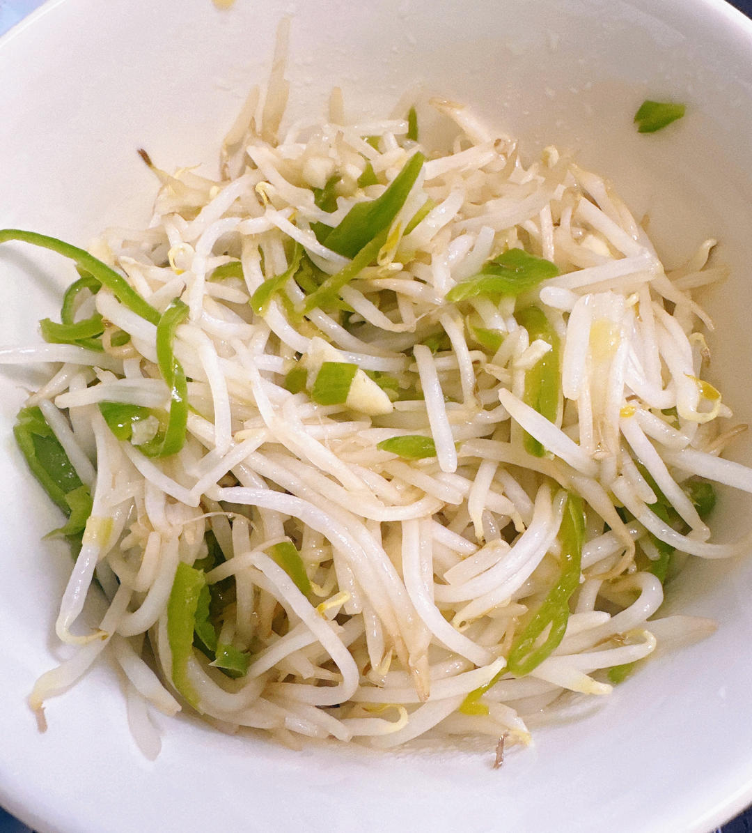 清炒绿豆芽