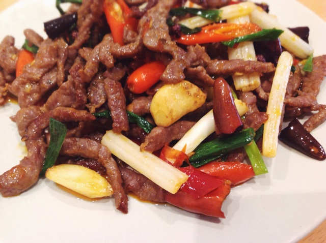 爆炒牛肉