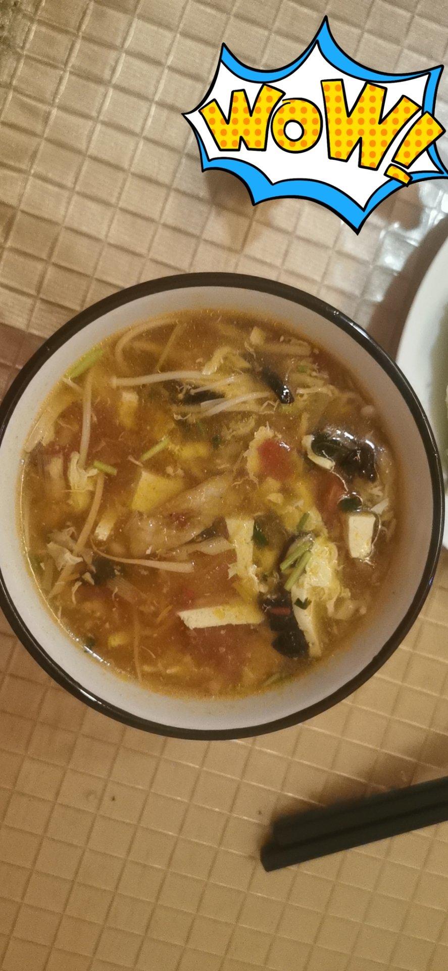 10分钟就能搞定的低脂酸辣汤❗好喝又开胃
