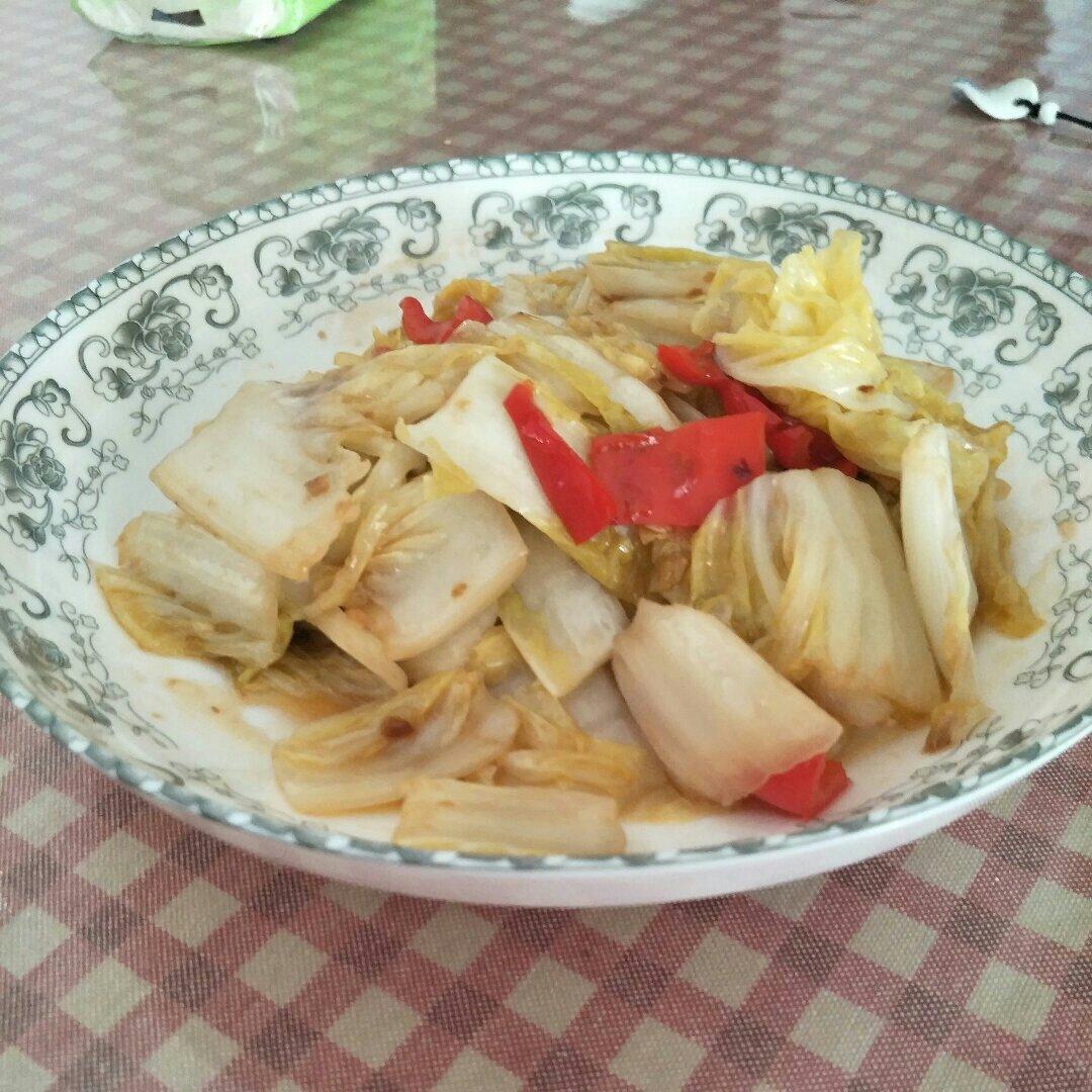 厨师长教你：“酸辣大白菜”的家常做法，酸辣又开胃，收藏了
