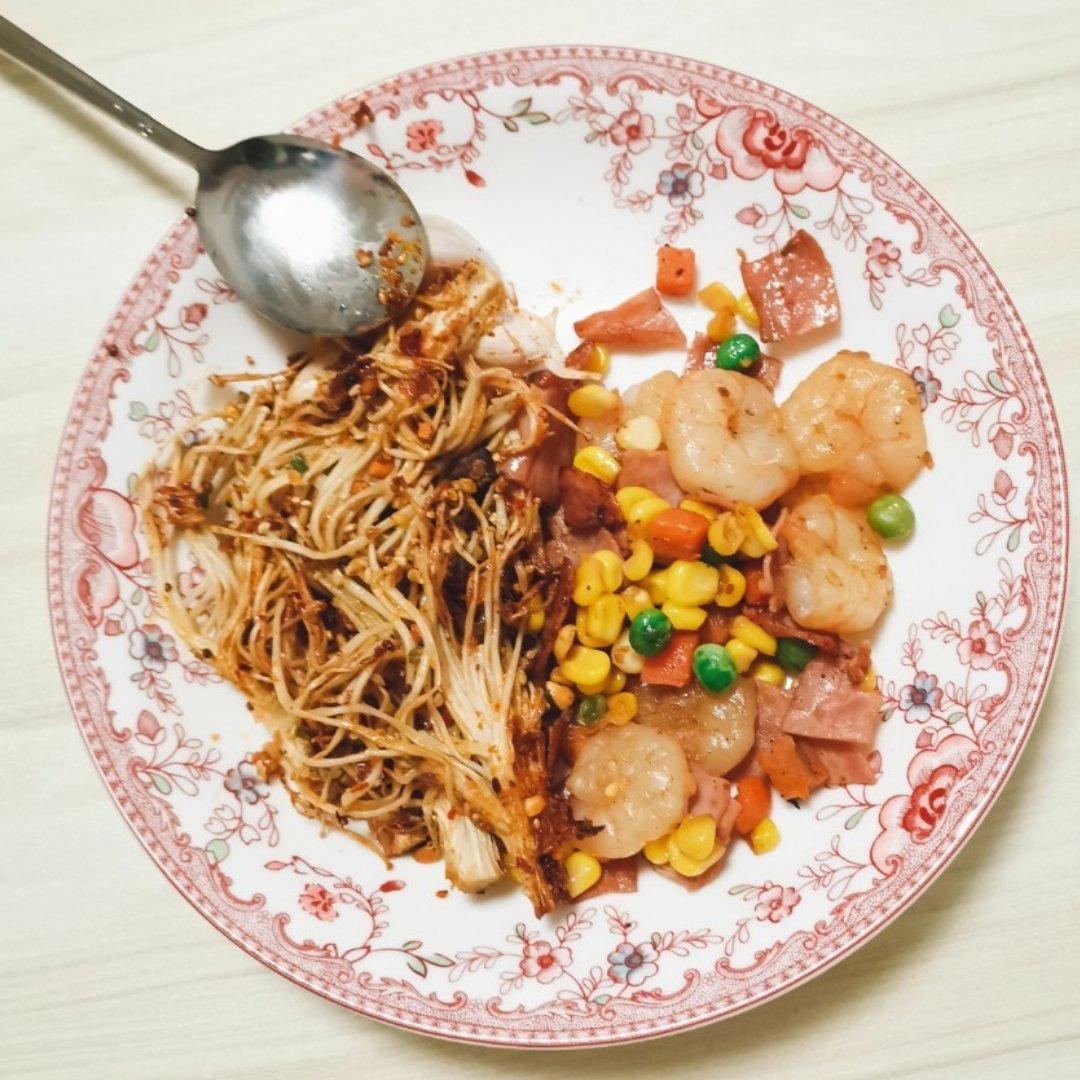 营养健康【三色炒虾仁】鲜香美味不打折!