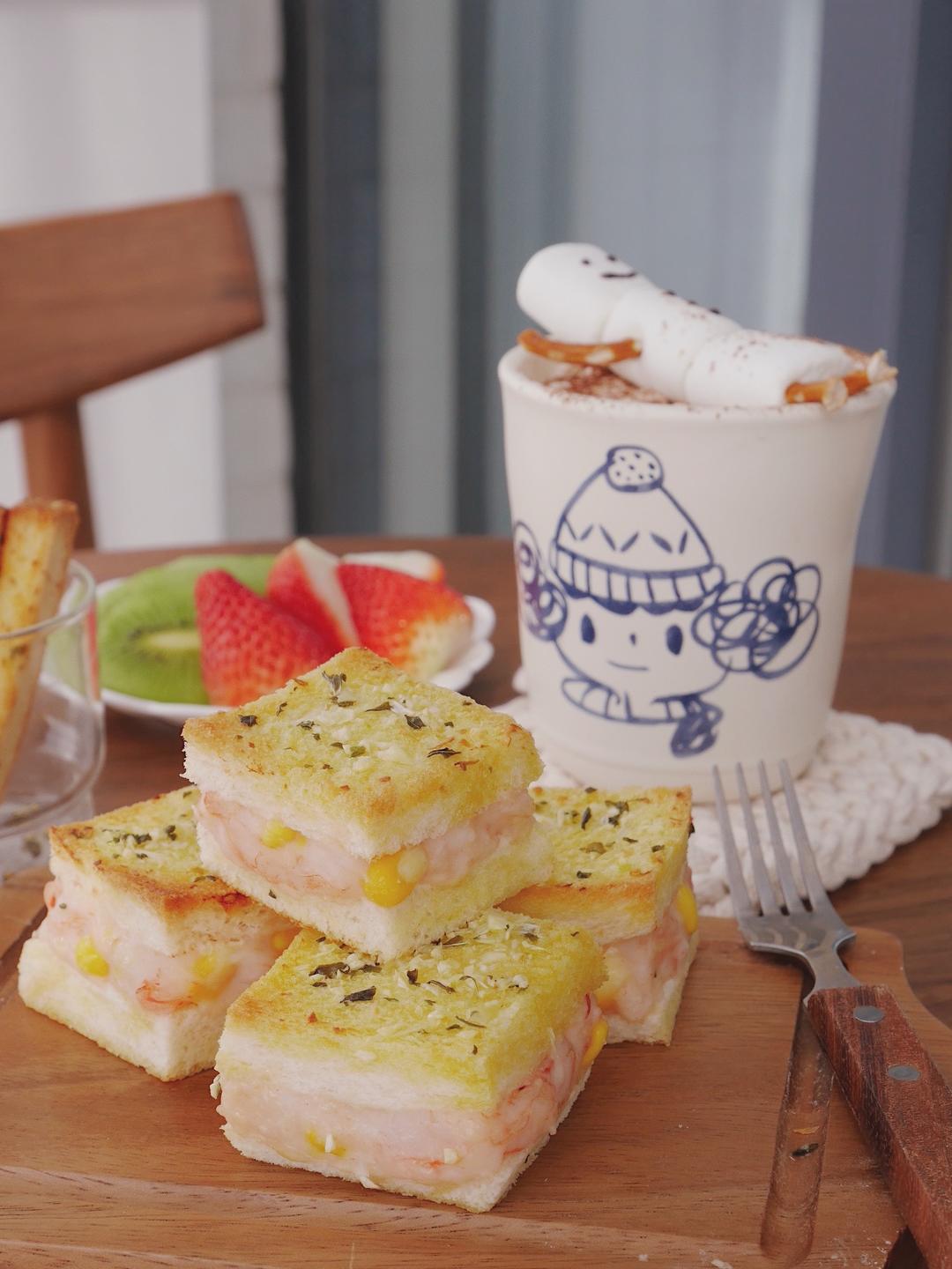 零难度的蒜香面包虾