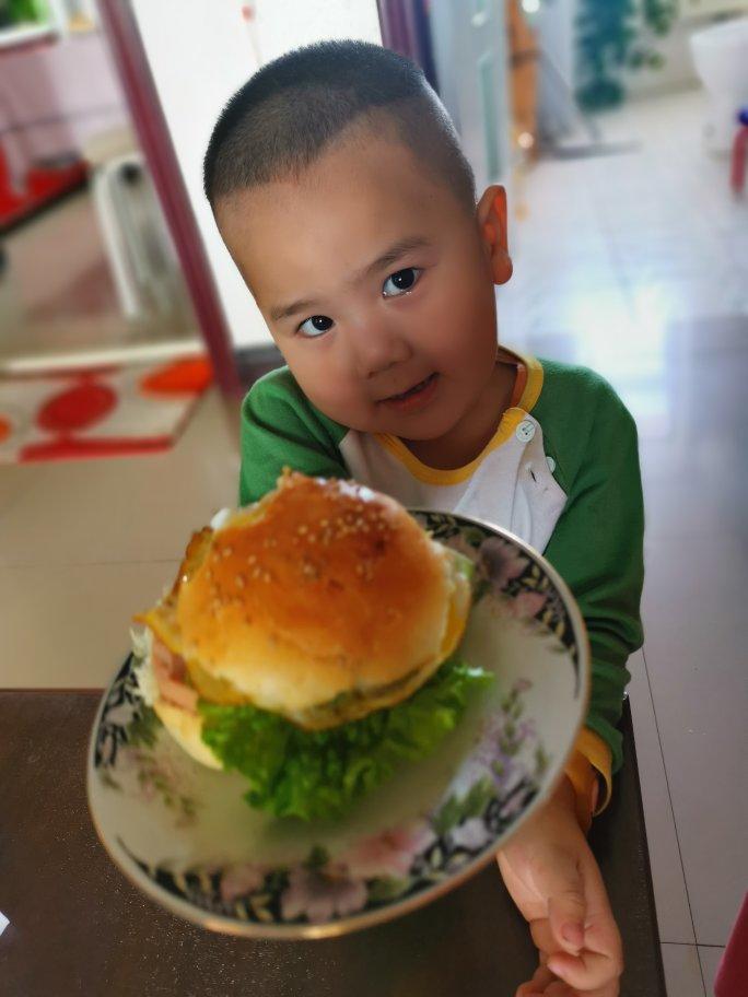 松软汉堡包胚