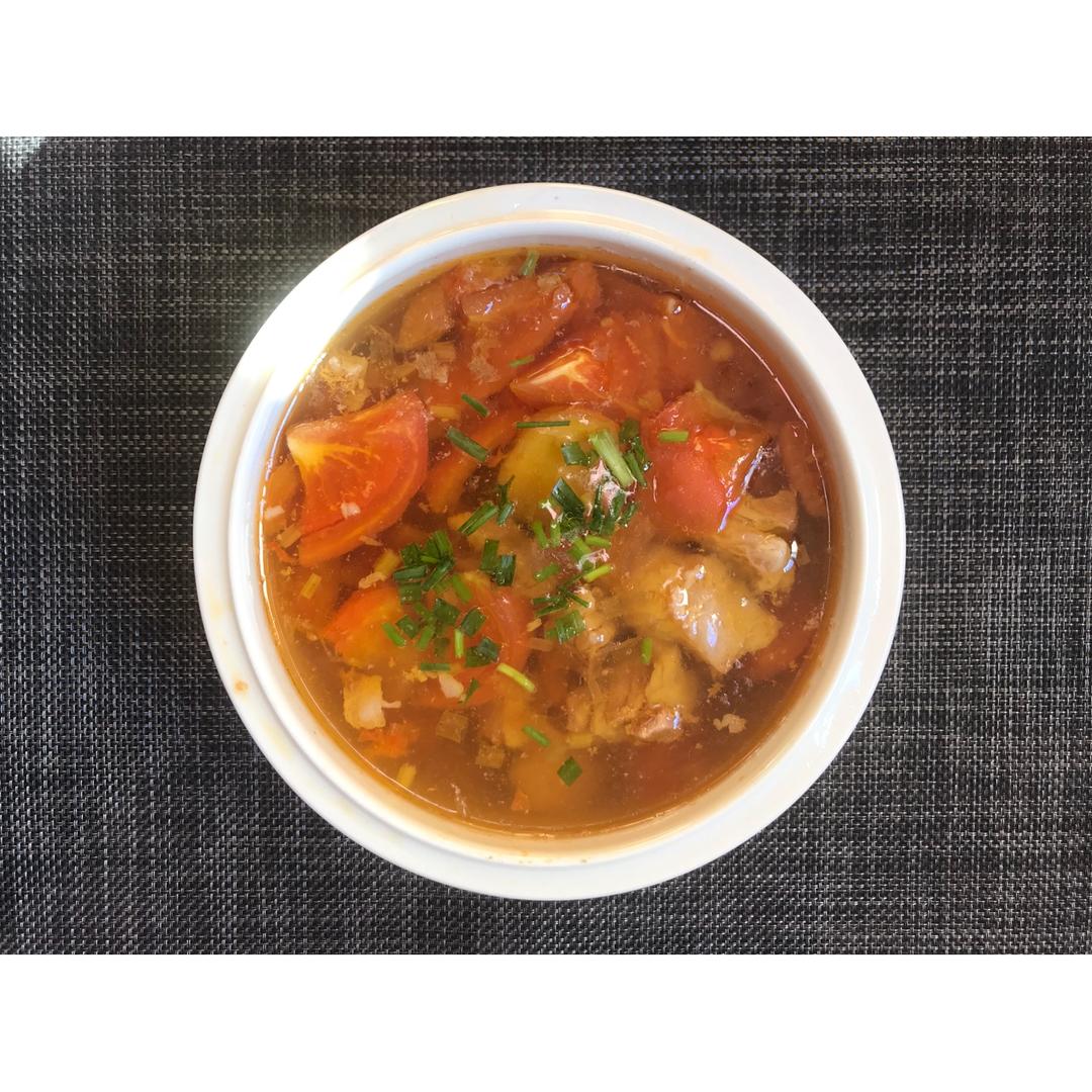 老丁的私房菜-番茄牛腩煲