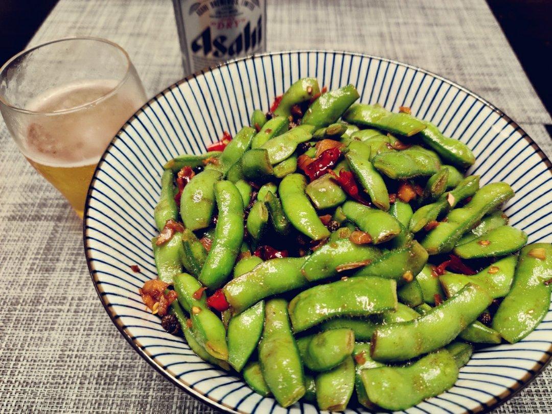 武汉夏夜狂欢菜 | 凉拌毛豆