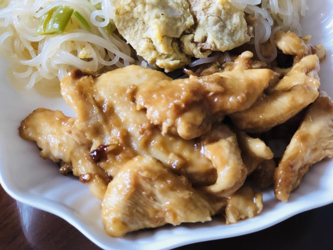 鸡胸肉生姜烧
