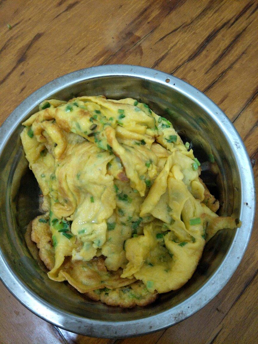 葱花鸡蛋饼