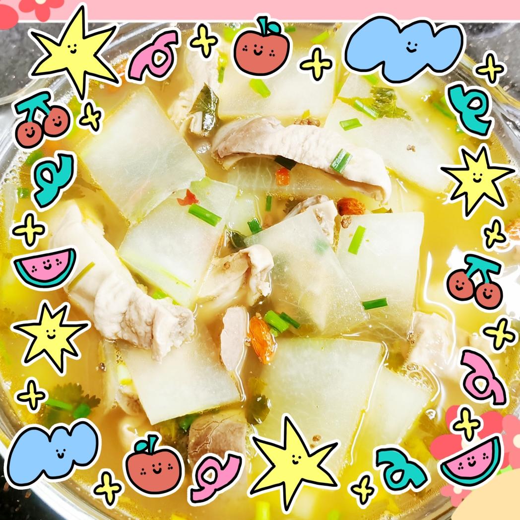 猪肚冬瓜汤的做法