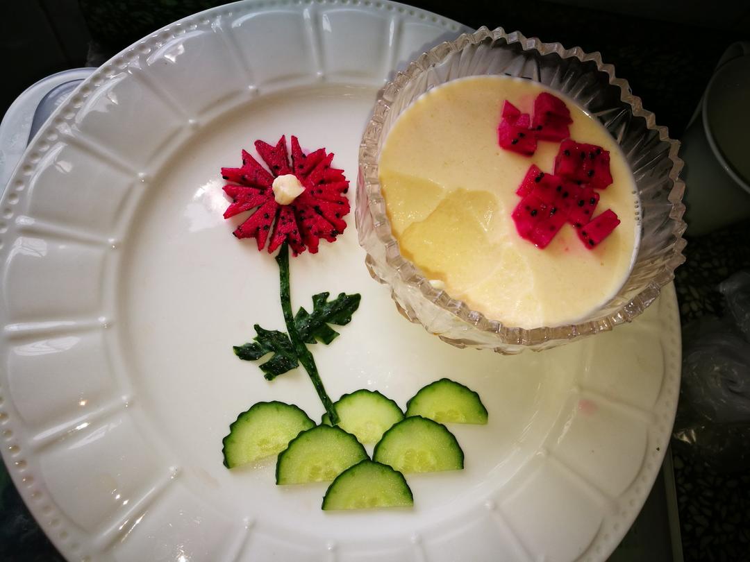 10分钟快手芒果布丁