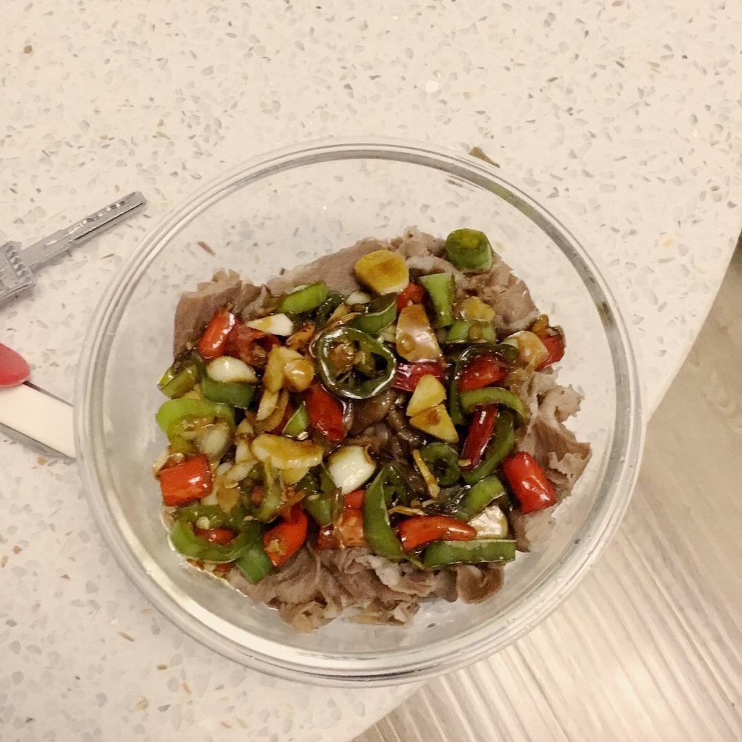 白灼肥牛