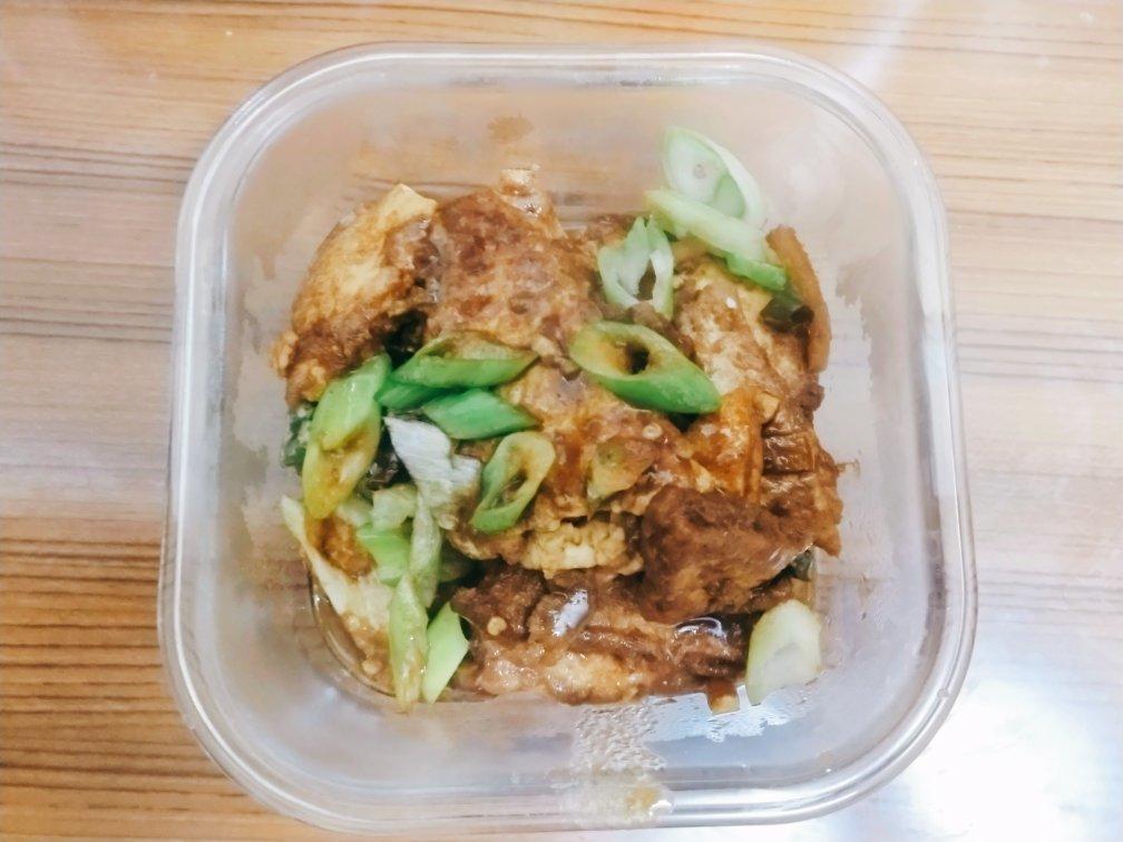 焖煎豆腐