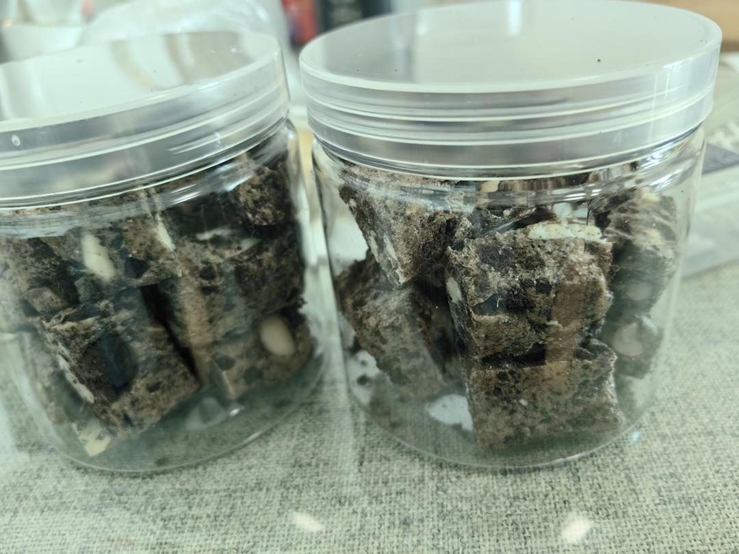 咖啡奥利奥牛轧糖，超香～