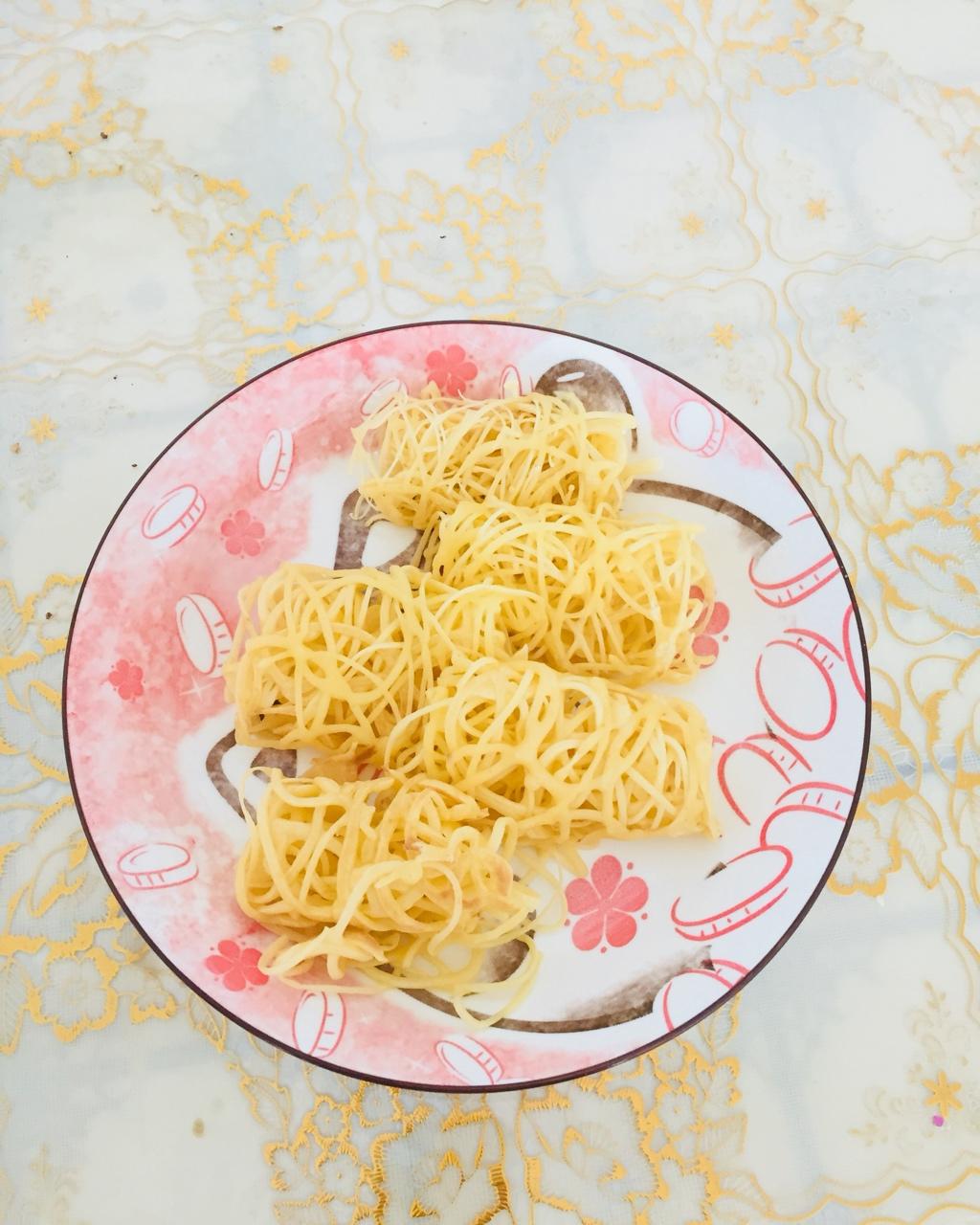 鸡蛋网饼 宝宝辅食食谱