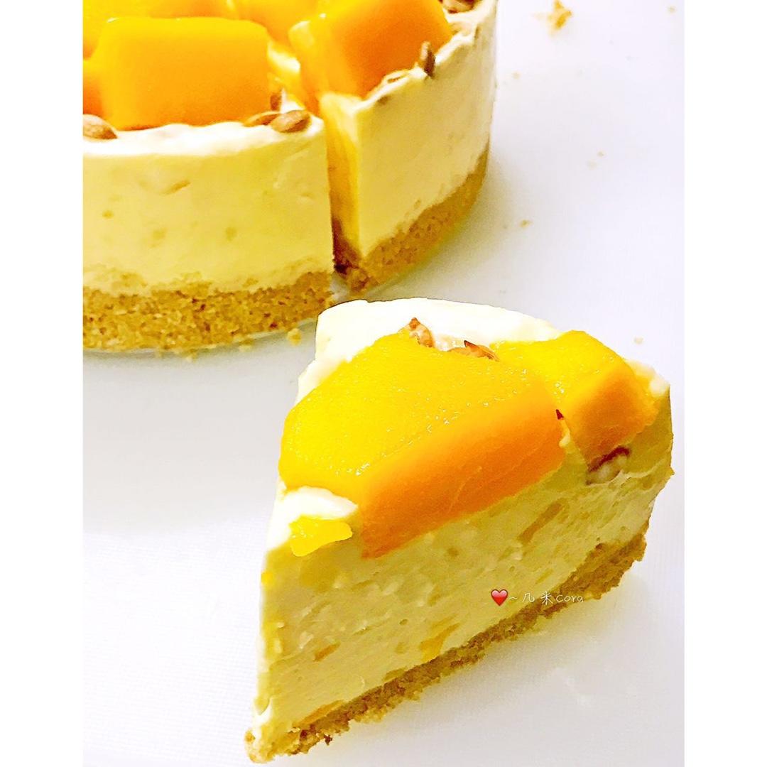 jk东东东做的不用烘焙的杏仁芝士蛋糕cheesecake