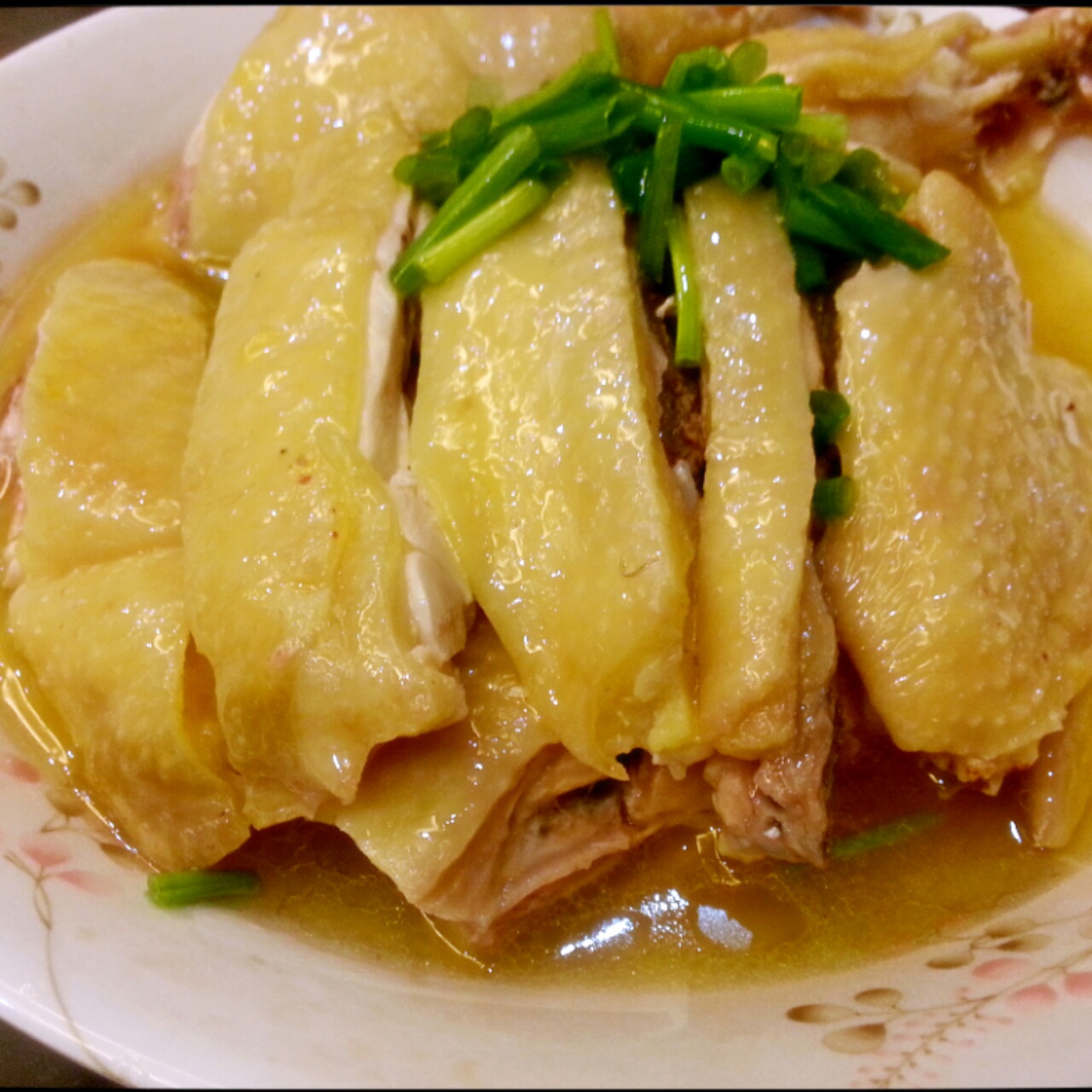 创意菜 葱油鸡 珑夏妈妈做的葱油鸡 珑夏妈妈