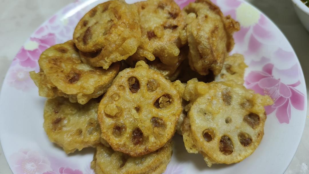 炸藕盒（藕夹肉）