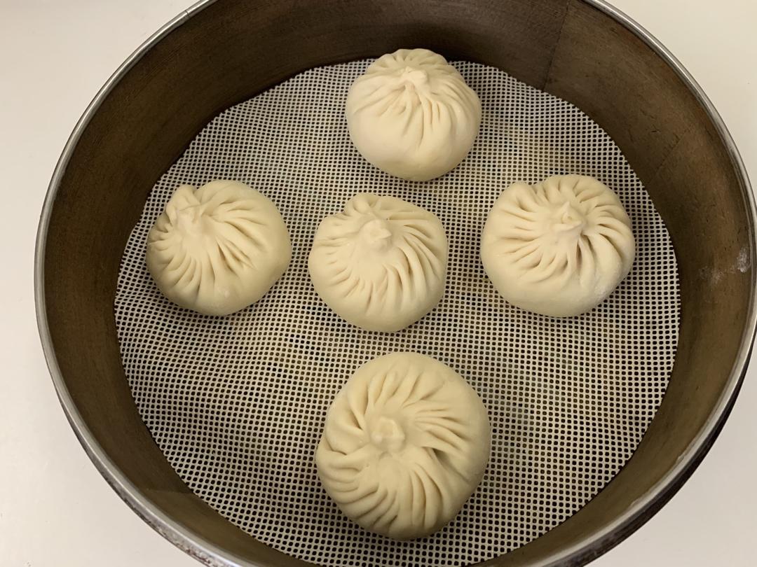 霉干菜肉包(一次发酵)