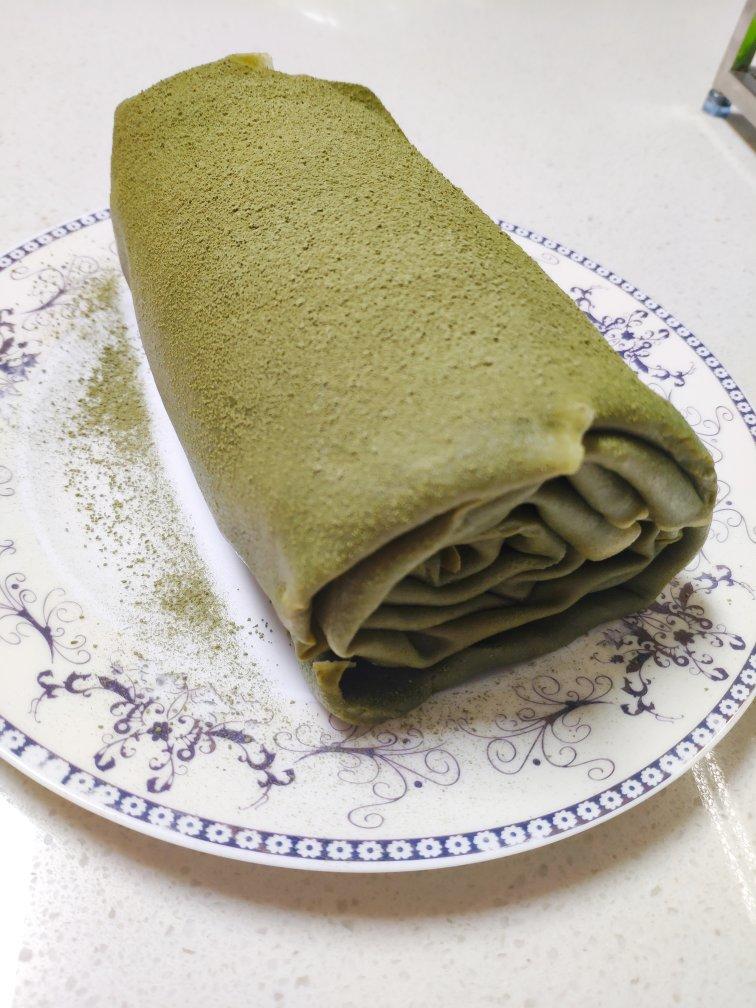 抹茶毛巾卷