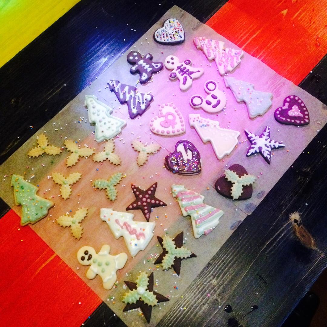 圣诞节糖霜饼干