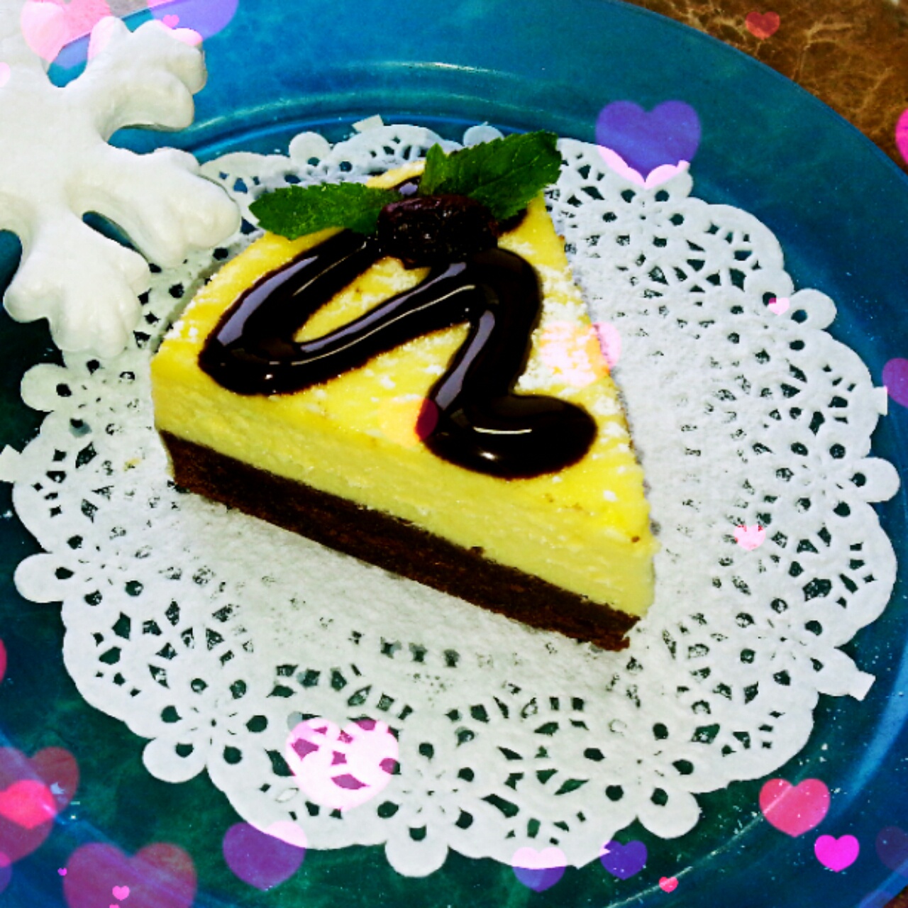 布朗尼芝士蛋糕