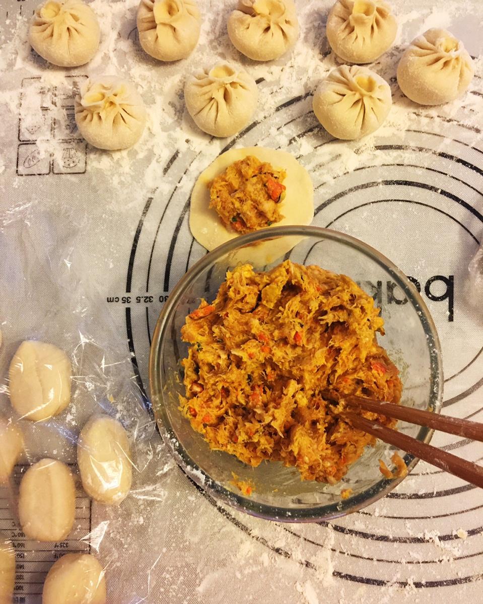 香菇鲜肉小包子