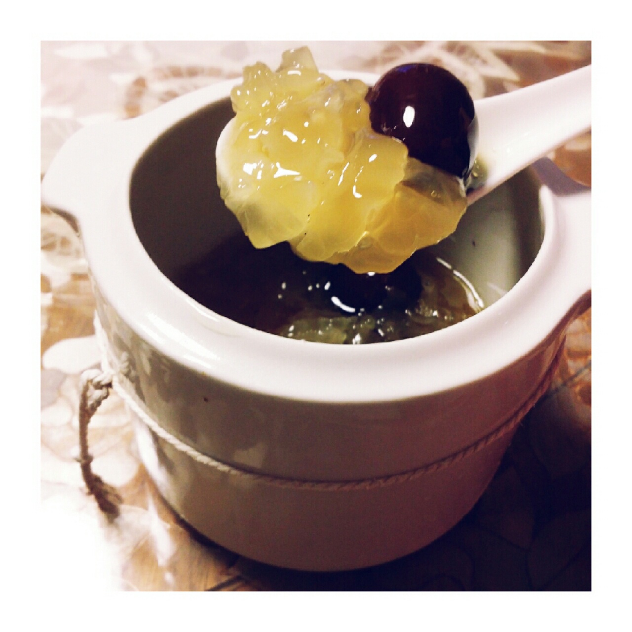 红枣银耳莲子羹
