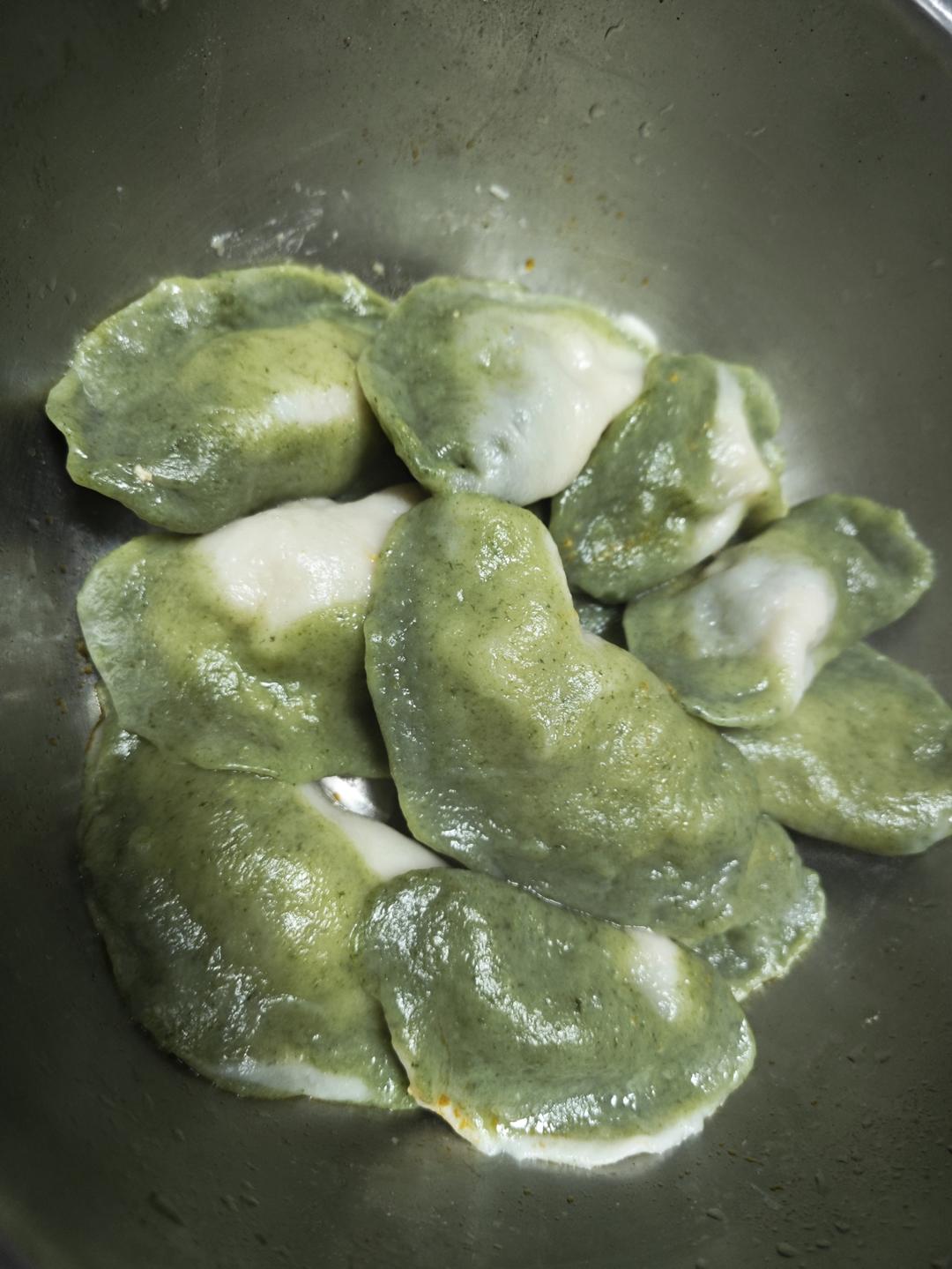 韩式辣白菜饺子