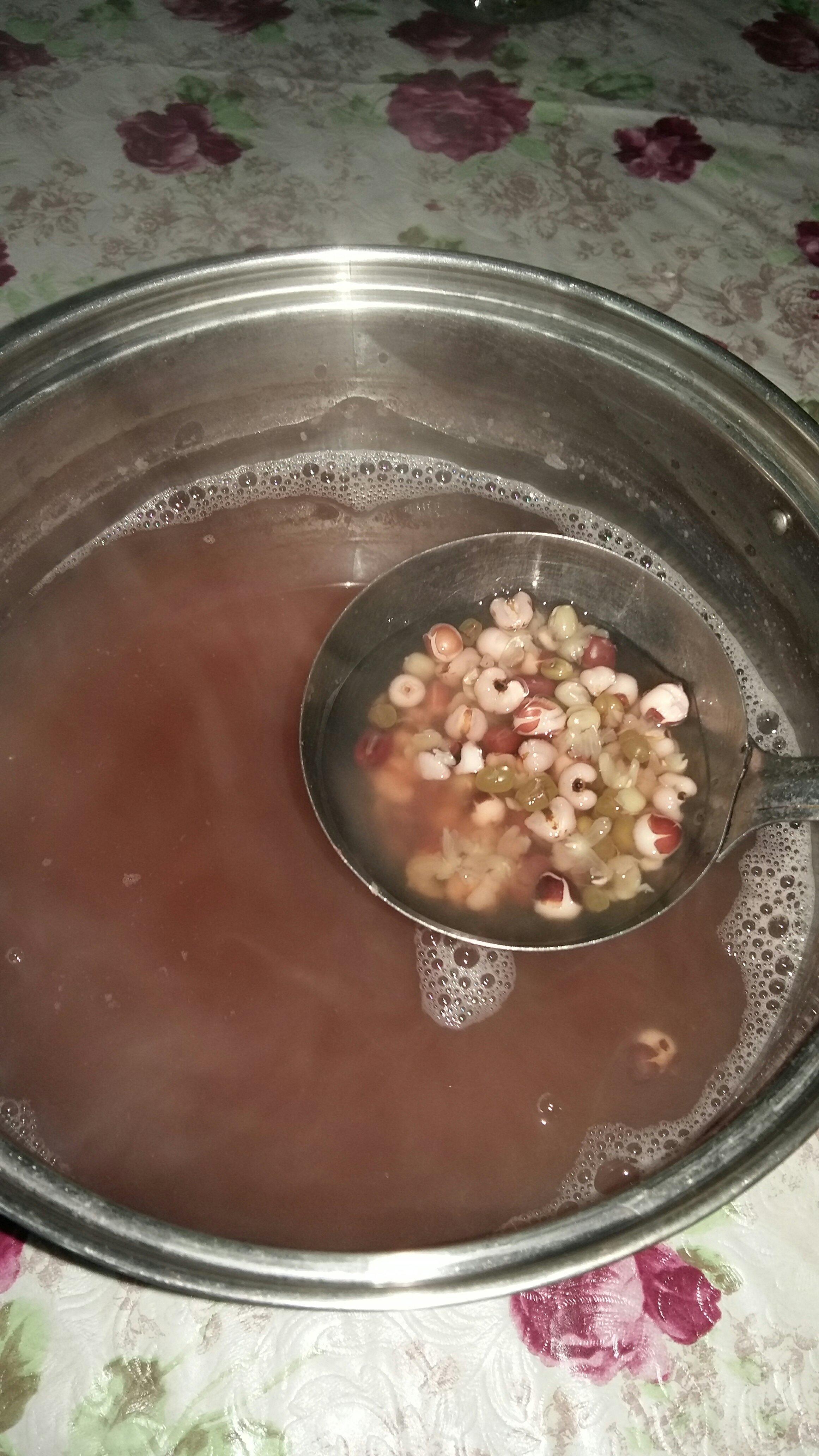 梗米薏米绿豆红豆粥的做法