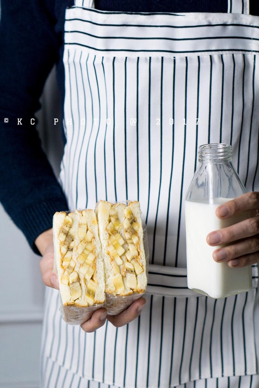 香蕉双享三明治